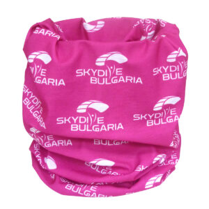 Бандана шал Skydive Bulgaria Pink