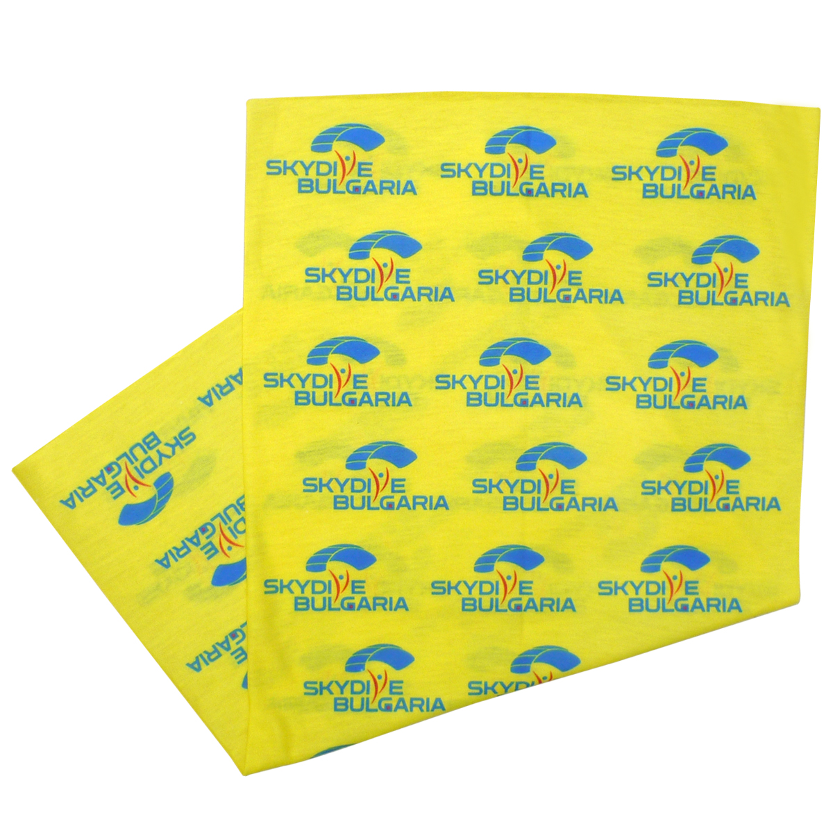 Бандана шал Skydive Bulgaria Yellow