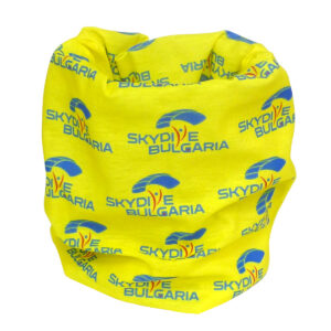 Бандана шал Skydive Bulgaria Yellow